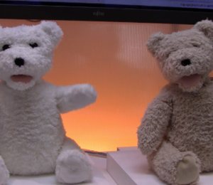 Ceatec : avec son nounours, Fujitsu fait le kawaii (vidéo)